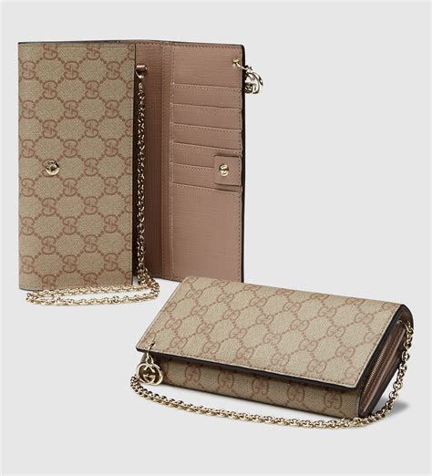 gucci wallet rose|Gucci small wallet on chain.